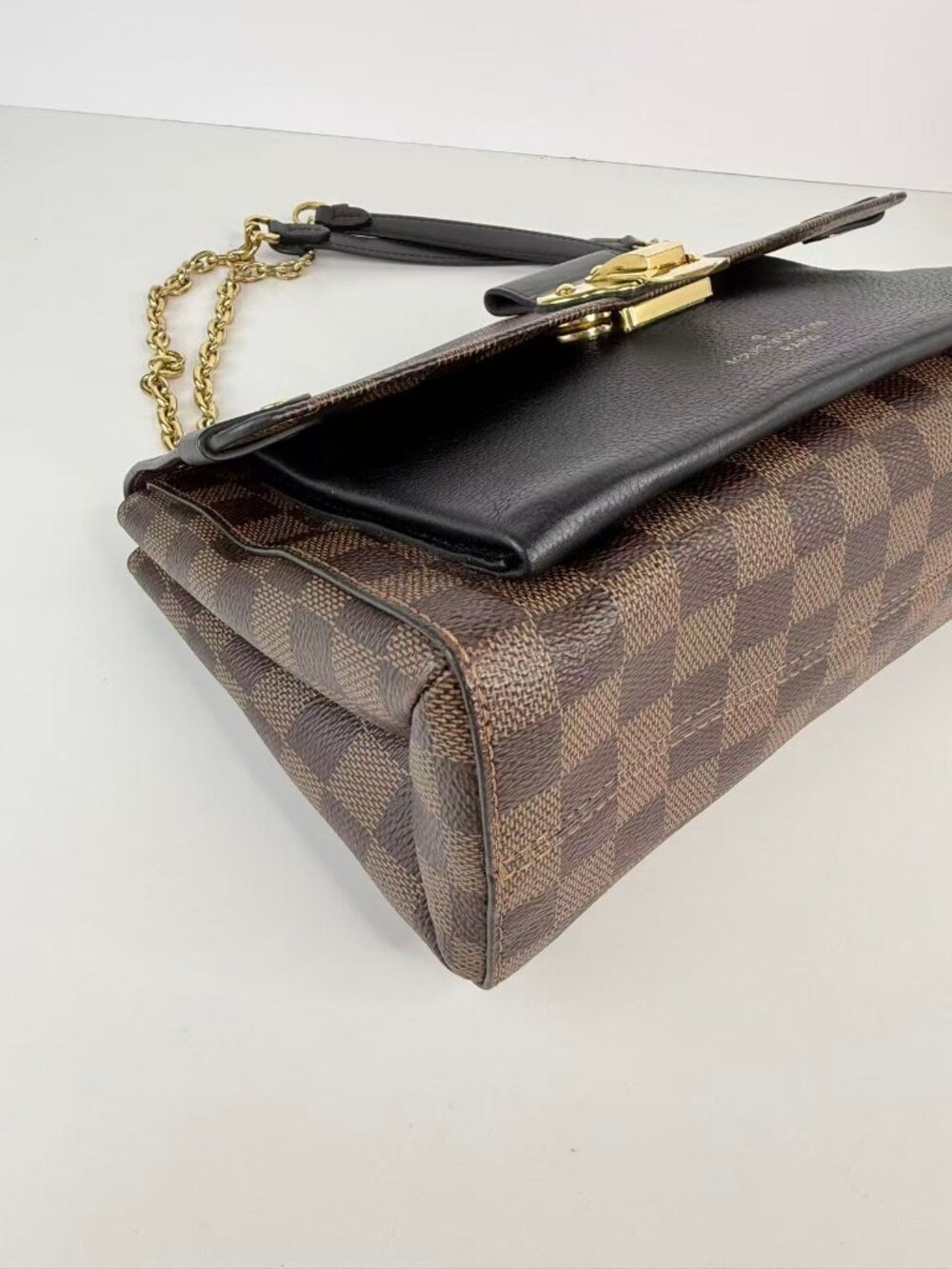 Louis Vuitton vavin damier with leather - Picture 9 of 13